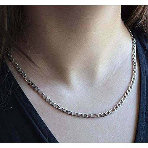 Chaîne Cubaine En Métal 60cm - Neuf Sans Emballage