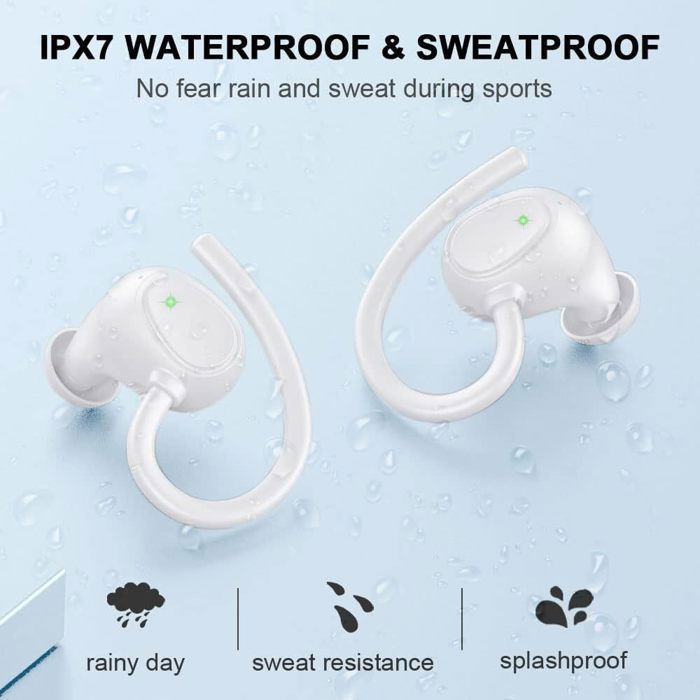 Ecouteurs Bluetooth 5.0 Sans Fil Avec Boîtier De Charge Son Stéréo Haute Qualité Black YONIS