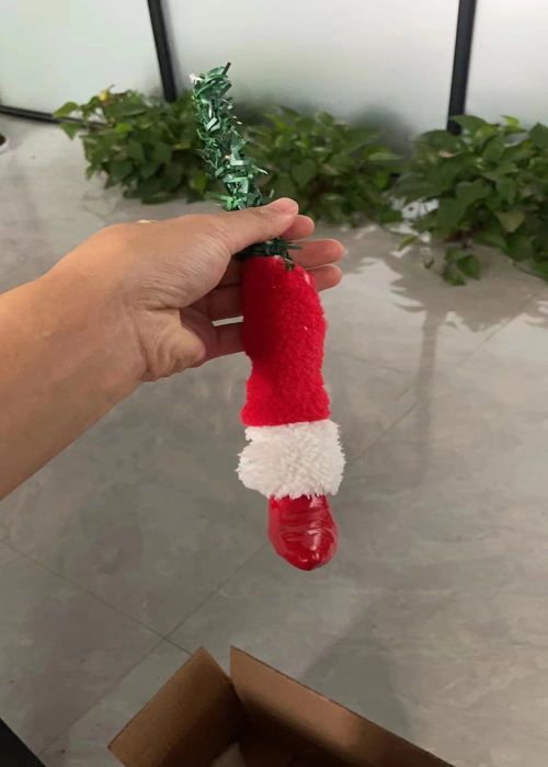 Décorations Grinch Pour Sapin De Noël - Lot De 5 Pièces (tête, Bras, Jambes) - Coton Et Feutre - Détachable, Amusant - 8