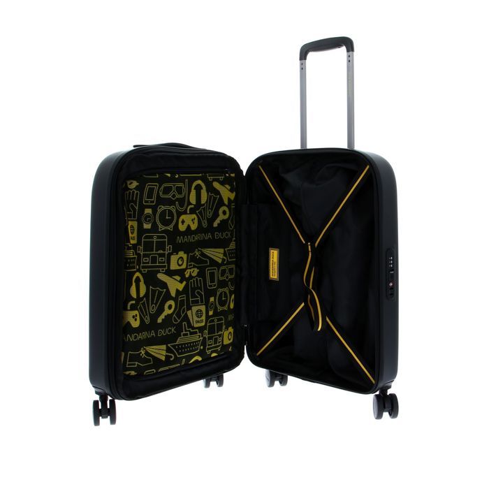 Mandarina Duck Flyduck Chariot à 4 roues 75 cm, Blanc, OneSize, Flyduck