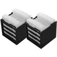 Filtre pour refroidisseur d'air 4,72x4,41x4,53 pouces, humidificateur USB, remplacement facile, pour climatiseur portable