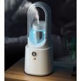 Climatiseur Mobile-MARSEE-Vent à 6 vitesses avec pulvérisation,LED d'ambiance multicolore,réservoir eau de grande capacité de 150ml
