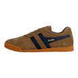 Baskets basses GOLA - Tabacco Navy Burundy - Homme - Cuir - Lacets - Plat-0