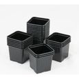 GODETS 7x7x6.4 THERMO NOIR (x 50) x 50-0