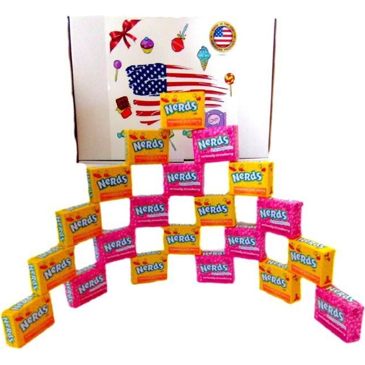 Site De Bonbon Americain Pas Cher PACK NERDS snacks bonbon americain import etats unis box pas cher kit