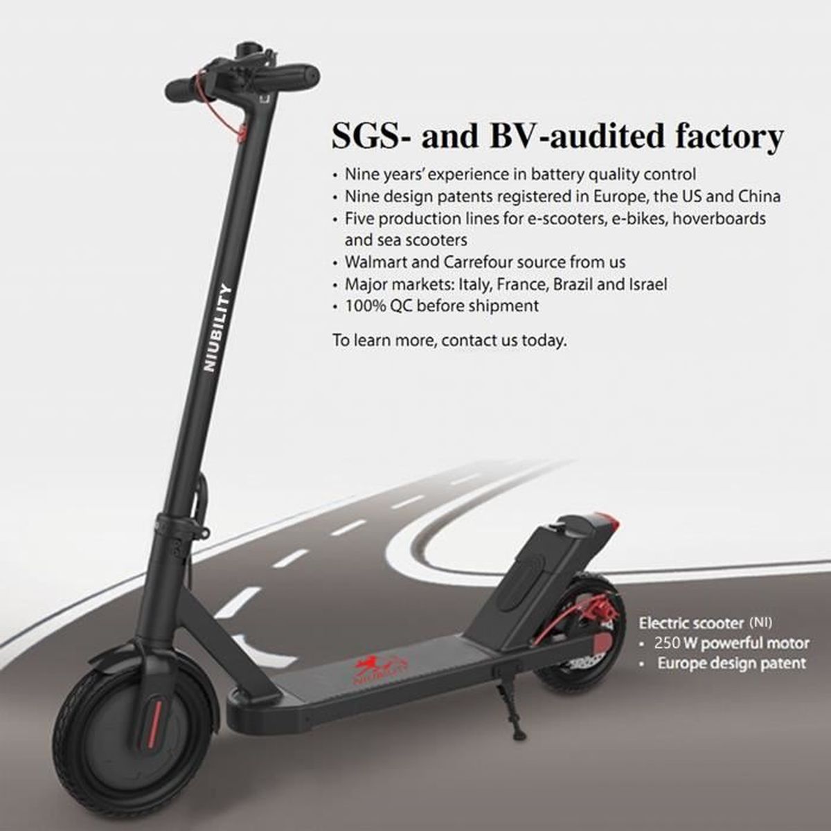 Niubility N1 Trottinette Electrique Scooter Electrique 8 5 250w En Alliage D Aluminium 25 Km H Charge Maiximale 1 Kg Cdiscount Auto