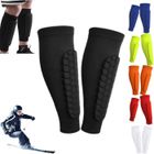 NOBRAND 1 Paire de Protège-Tibias de Football, Shin Guards Ski, Shin Guards, Shin Guards Football Adulte Enfant Femme Homme,Noir