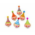 LEGLER Toupies «Clown» (Lot de 6)