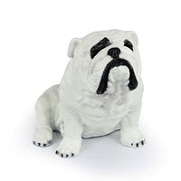 Statue de chien assis en résine - ART-DOG - English Bulldog II
