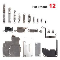 Pour iPhone 12 - Kit de plaques de support pour iPhone, 1 ensemble de petites pièces intérieures en métal, ac