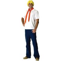 Déguisement Fred Scooby Doo Homme - Marque Scooby Doo - Modèle Fred - Taille Unique - Polyester
