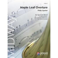 Maple Leaf Overture, de Philip Sparke - Score + Parties pour Orchestre d'Harmonie en Anglais/Allemand/Français/Néerlandais