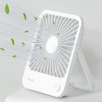 Ventilateur portatif avec banque dalimentation 4500 mAh ventilateur portatif piles 3 vitesses-Blanc WHITE 4500MAH