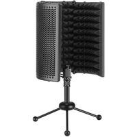 Neewer NW-13 Ecran Acoustique Isolation de Microphone avec Mini Trépied, Mousse Absorbant Sonore de Mic Studio pour Enregistrement d