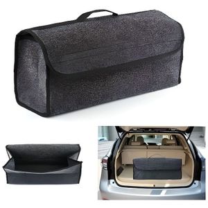 Sac De Rangement Pour Coffre De Voiture - En Feutre, Pliable Et Antidérapant - 50x15x24 Cm Pour Outils Et Affaires