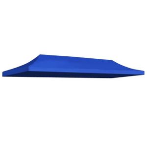 TONNELLE - BARNUM Lux|7621Elégant Toit de tente de réception - Toile Imperméable de Rechange pour Tonnelle Auvent de Remplacement 3 x 6 m Bleu