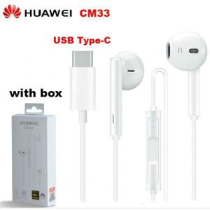 Cabling - CABLING® Écouteur Filaire Écouteurs USB Type C Intra Auriculaires  avec Micro pour Huawei Mate 10 Xiaomi Mi 6 / Mix 2 etc. (Blanc) - Autres  accessoires smartphone - Rue du Commerce