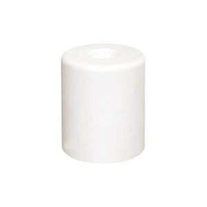 BUTÉE - CALE-PORTE Butoir de sol caoutchouc blanc cylindrique hauteur 35mm diamètre 30mm - AVL - BB43035