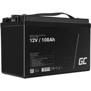 BATTERIE VÉHICULE GreenCell® Rechargeable Batterie AGM 12V 100Ah acc