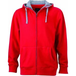 Sweat A Capuche Homme Rouge Cdiscount