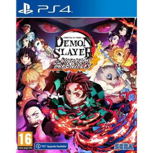 JEU PS4 Demon Slayer  Kimetsu no Yaiba The Hinokami Chroni