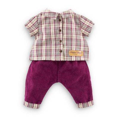 Tee-shirt et salopette - Vêtements poupon 36 cm Corolle : King Jouet