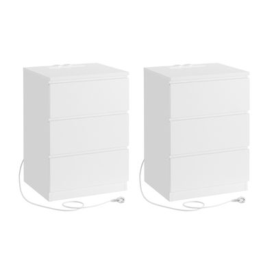 VASAGLE Table de Chevet Table dAppoint de Style Industriel avec Tiroir