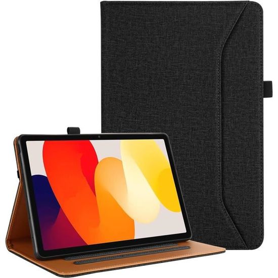 Housse Xiaomi Redmi Pad SE 11 Pouces - Étui Slim Avec Fonction Veille Magnétique - Noir