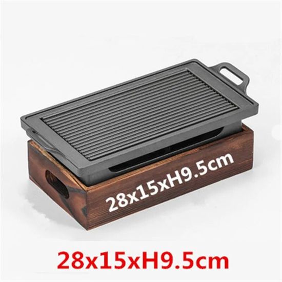 Mini Barbecue Japonais Portable En Alliage D'Aluminium - Grill De Table Intérieur Et Extérieur Pour Maison Et Camping