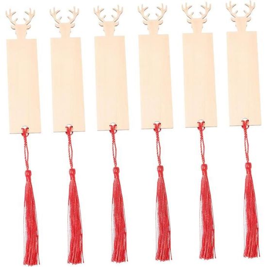 1 6 Pièces Signet En Bois Vierge Étiquettes En Bois Signets En Bois 1 6 Pièces Signet En Bois Vierge Étiquettes En Bois Signets En Bois