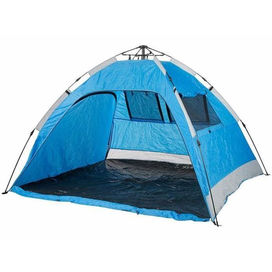 Tente de plage - Store - Bleu - Ouverture automatique - Protection UV