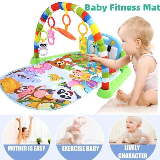 Jouets Et Jeux Tapis De Jeu De Fitness Pour Bebe Piano Musical Gym Tapis Jouet Educatif Jeux Educatifs