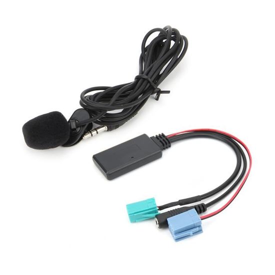 Qiilu Câble Bluetooth 5.0 Radio AUX 12 Broches Pour Mercedes W169 W245 W203 W209 W164 - Audio 20/50/Command