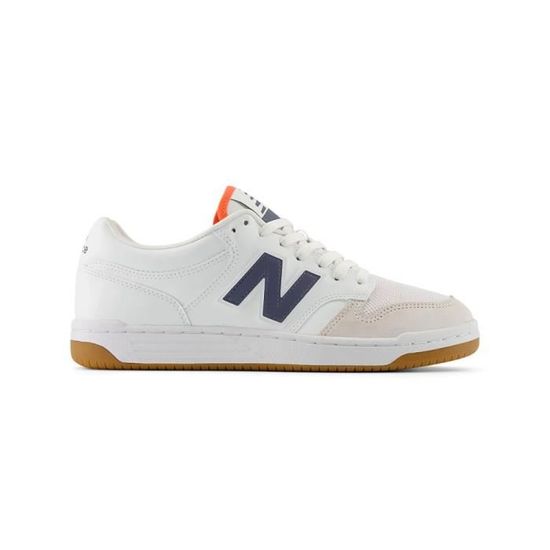 Zapatillas pour homme NEW BALANCE Peau Lacets Plat Blanc Lfdblanco/azul Cdiscount