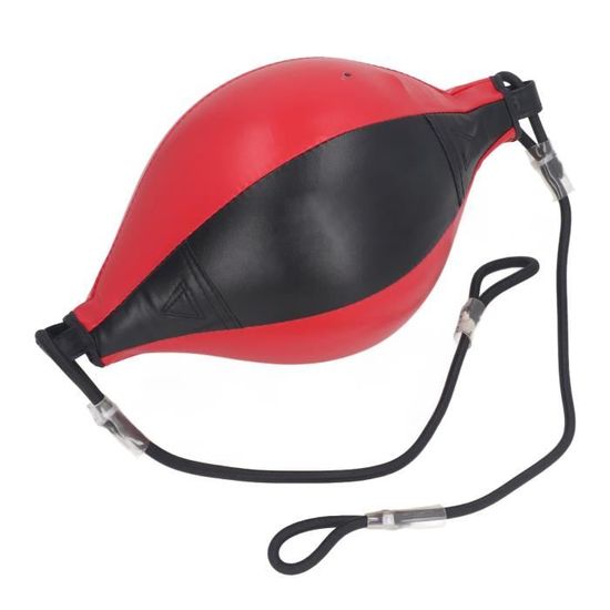 Sac De Frappe Double Extrémité Pour Boxe - Cuir PU épais, équipement Avec Pompe Et Mousquetons, Pour L'entraînement Et Les Réflexes