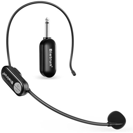 Microphone Serre Tête Sans Fil UHF Headset BoomTone DJ