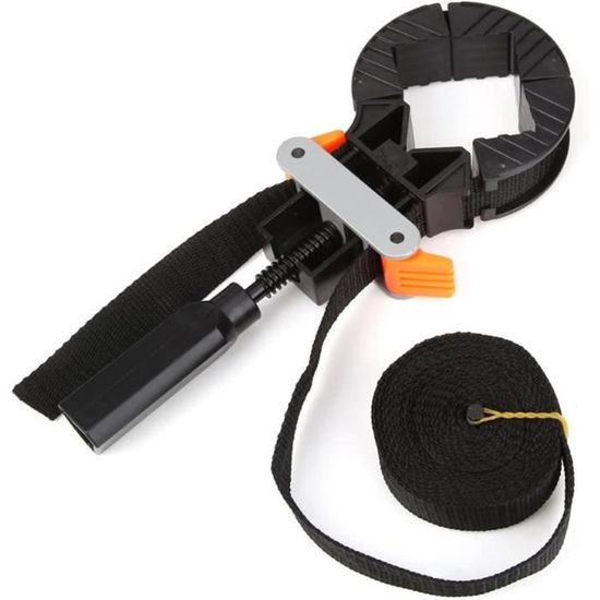 Pince à Sangle Réglable 6M - 4 Mâchoires Pour Assemblage Bois, Cadres Photos Et Meubles