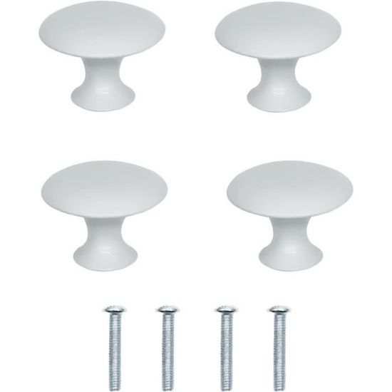 Lot De 4 Boutons De Porte Boutons De Tiroir 43Mm,Poignee De Meuble Lot De 4 Boutons De Porte Boutons De Tiroir 43Mm,Poignee De Meuble