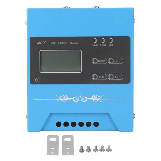 Contrôleur De Charge Solaire MPPT Dynamique, Régulateur De Batterie 12 V24 V Double Port Usb 90636985