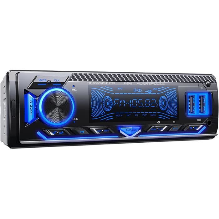 Autoradio Bluetooth PRUMYA poste radio voiture bluetooth 12V cran tactile  de 41 pouces Tlcommande sans fil Avec camra 2 - Cdiscount Auto