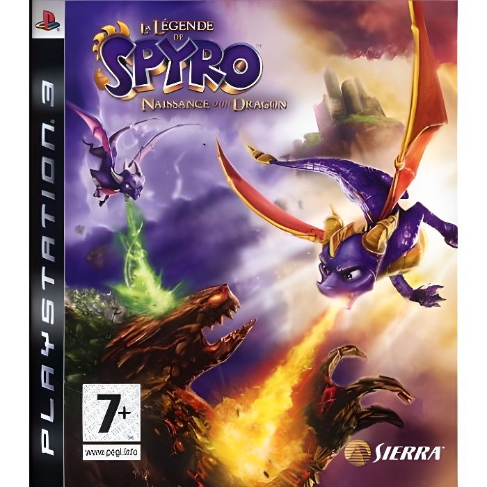 Legend Of Spyro Naissance Drag / Jeu Console PS3