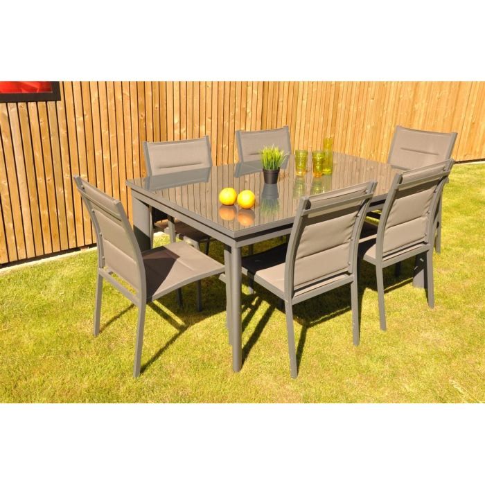 Boston Table Extensible 160 240x100x H75cm Achat Vente Table