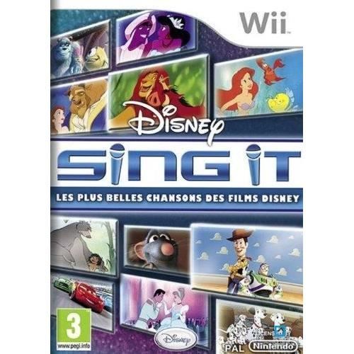 Disney Classiques - Jeu Wii Disney Sing It - Les Plus Belles Chansons Des Films Disney