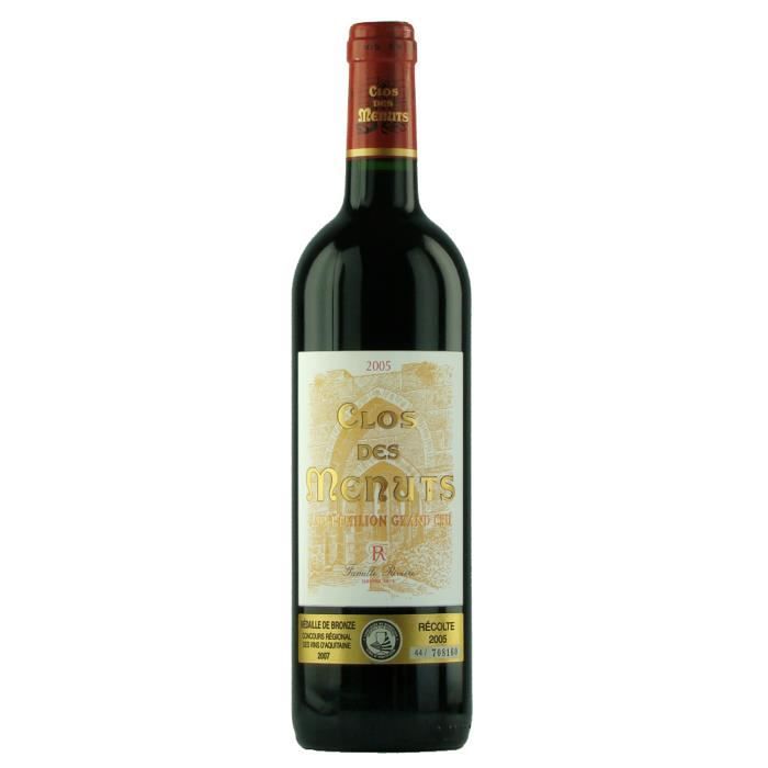 Clos des Menuts 2010 - Saint Emilion Grand Cru