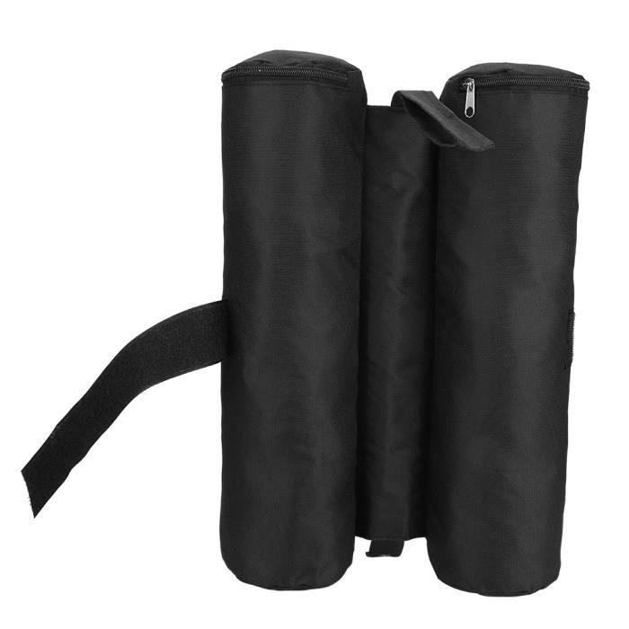 Sacs de sable lestés Canopy Pop-up Sunshade Tent Foot - Pieds d'extérieur pour soleil (noir)-REN