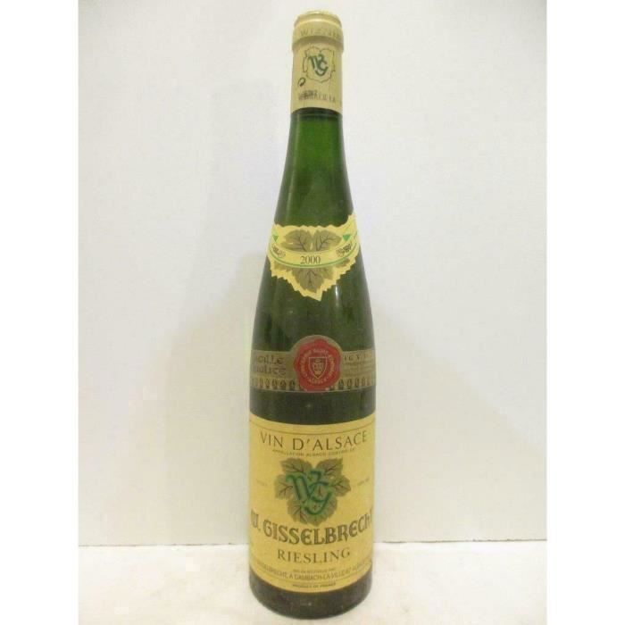 riesling gisselbrecht blanc 2000 - alsace