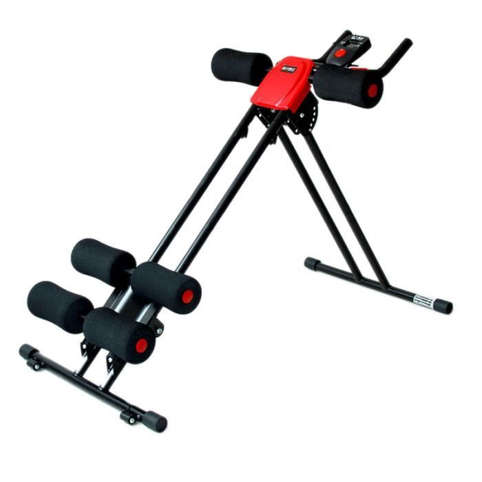 Appareil d’Entrainement de Fitness de Musculation à Abdominaux Pliable en Acier 100 cm x 54 cm x 92 cm