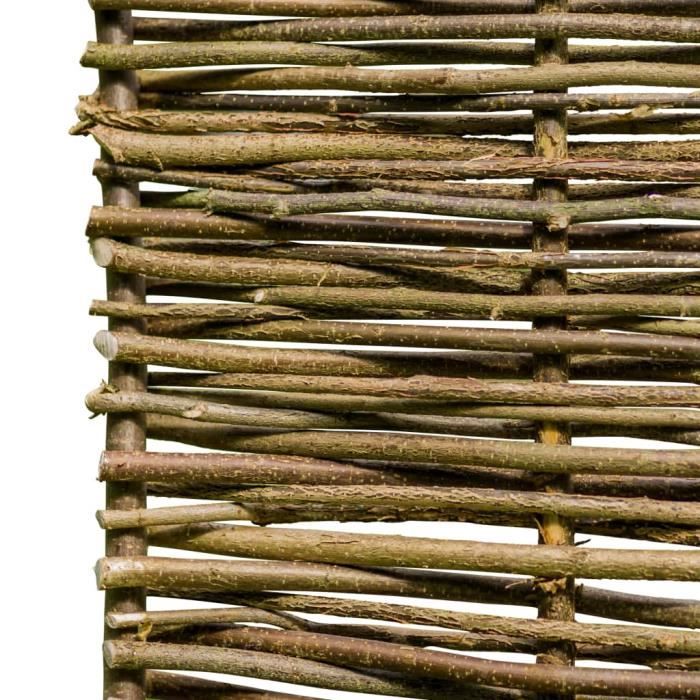 Haute qualité Clôture de jardin Panneau de clôture - Clôture Grillage Bois de noisetier 150x40 cm *988665