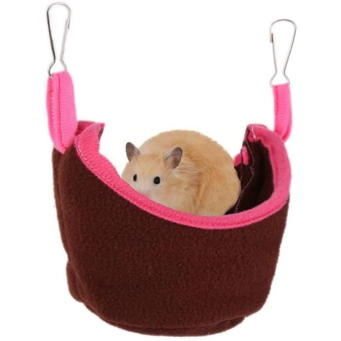 Maisons et dômes pour chats ZUOLUO Furet Animal Hamac Chat Hamster Lit Rat Cage Accessoires Écureuil de Couchage Sac Lap 132313