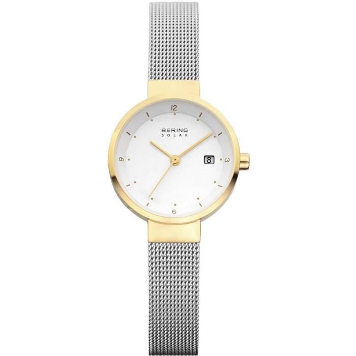 Bering Solar Collection 14426-010 Montre Bracelet pour femmes Plat & léger